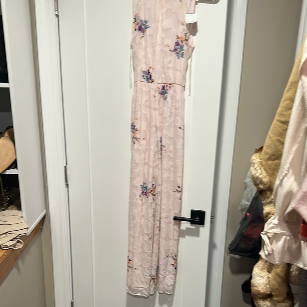 Floral Sleeveless Jumpsuit